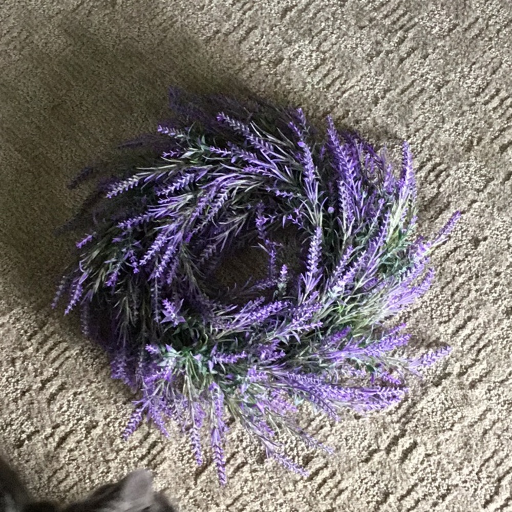 Lavender 12 inch wreath